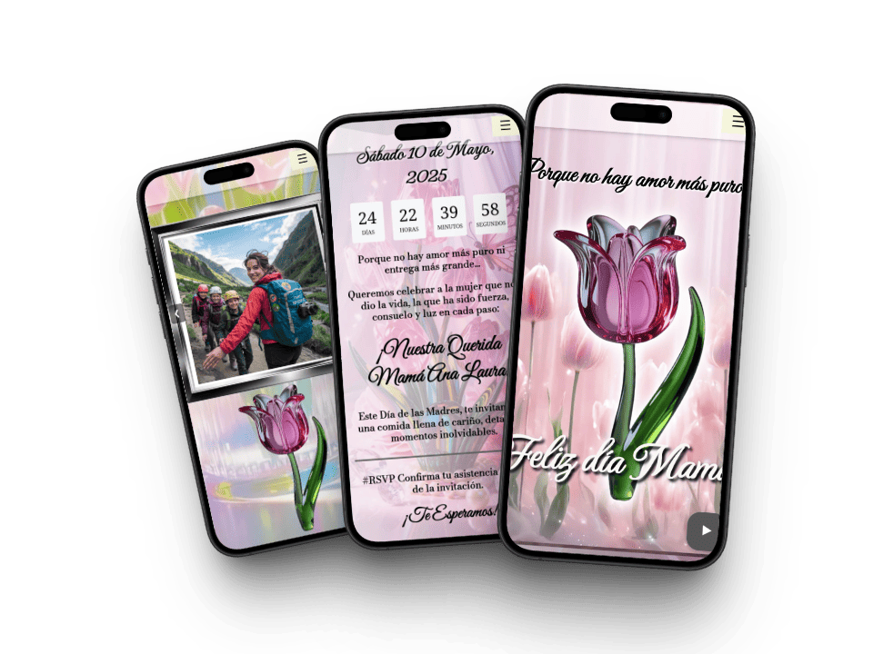 Invitación Digital Día de las Madres
